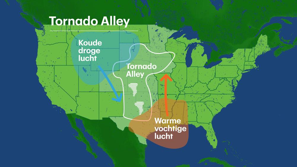 Карта аллеи торнадо