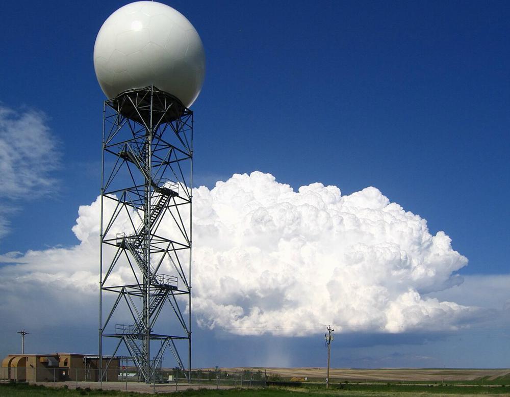 Een regenradar
