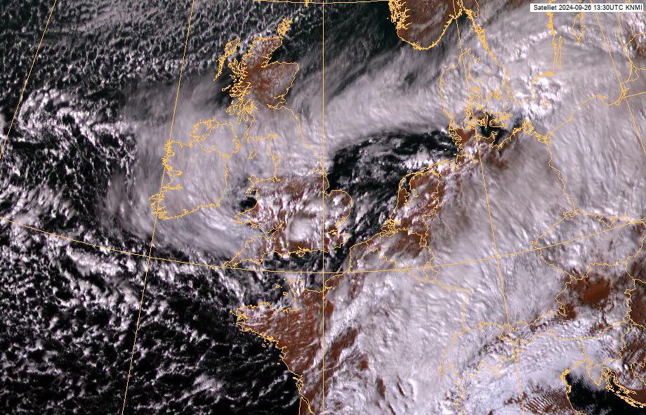 Satelliet van storm Aiton