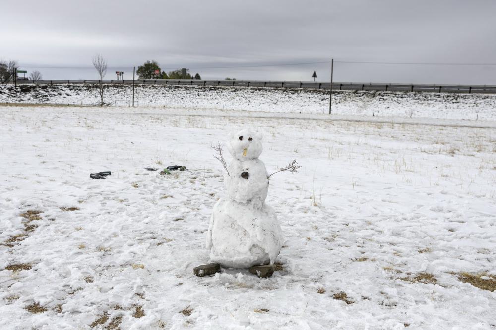 Sneeuw in Zuid-Afrika (ANP)