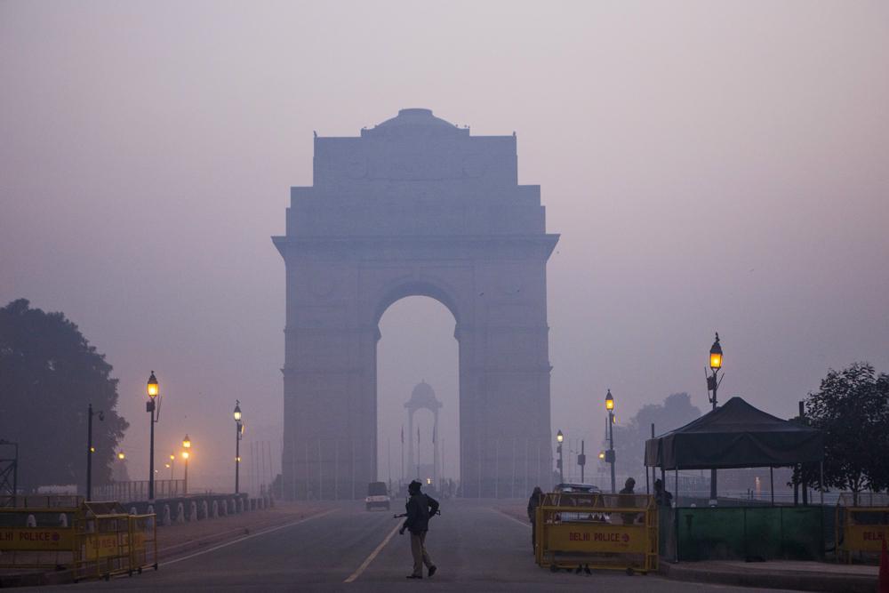 Ieder jaar keert de ernstige smog terug in New Delhi.