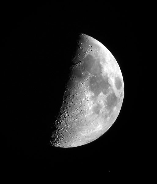 Daniel Hershman_first quarter moon_via Wikipedia.jpg