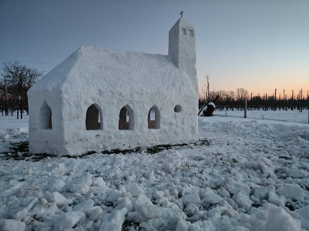 ... tot een heuse kerk in Tull en 't Waal (foto: Anton en Naomi)