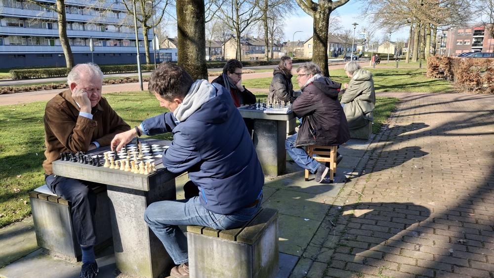 Lekker buiten! (foto: Martha Kivits)