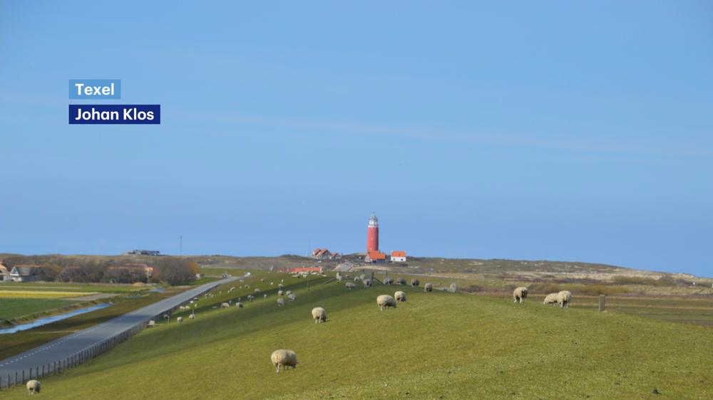 Texel is de komende dagen ÃƒÂ©ÃƒÂ©n van de zonnigste plekken van Nederland.