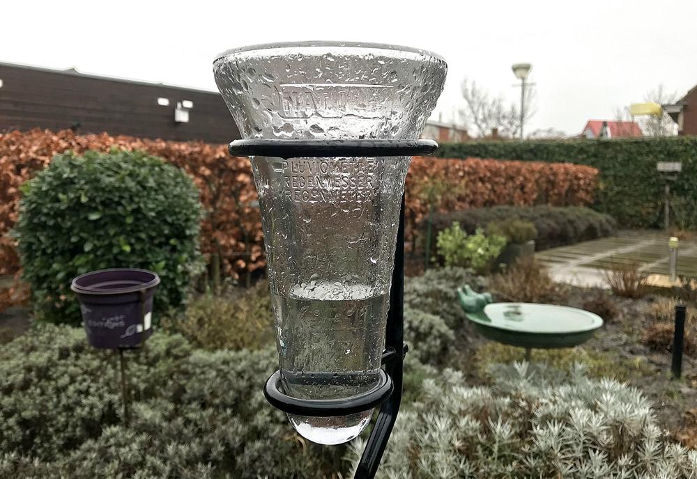 Een regenmeter