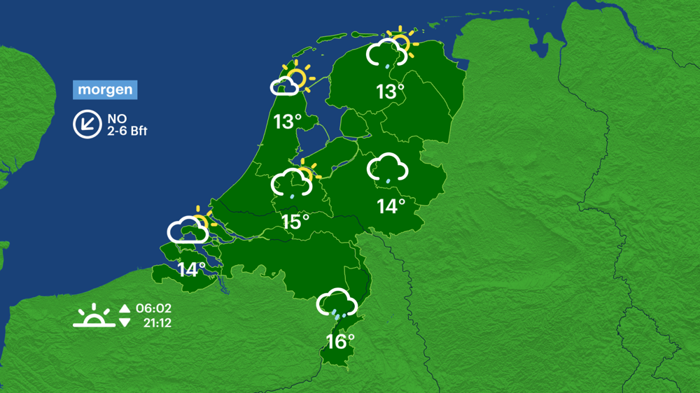 Weersverwachting voor Bevrijdingsdag 2026