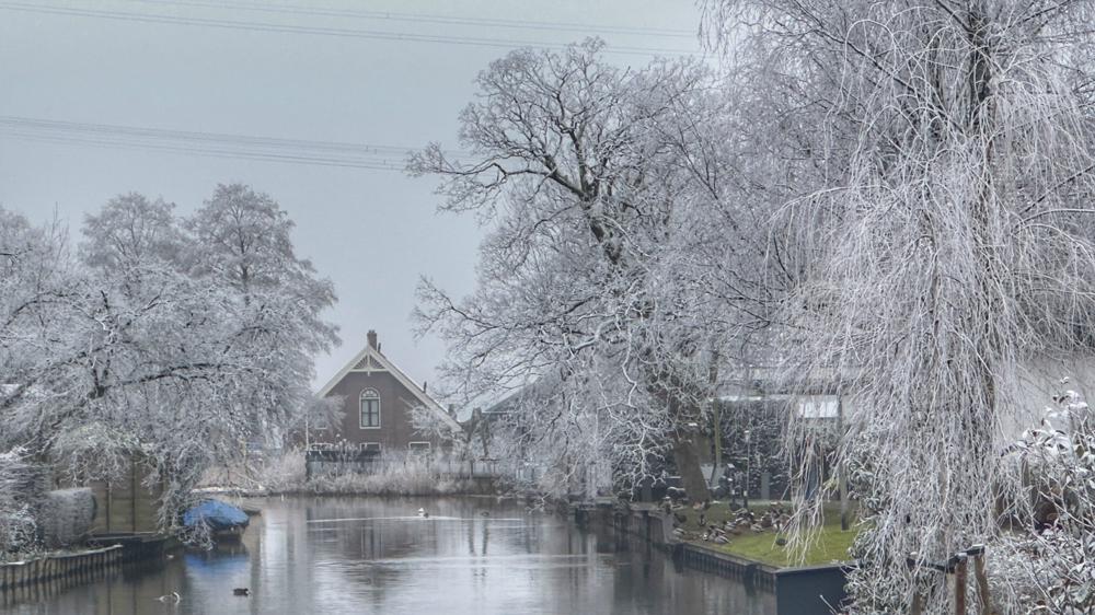 Na ruim 2 jaar werd er afgelopen zaterdag eindelijk weer een landelijke ijsdag genoteerd. (foto: Jolanda Bakker)