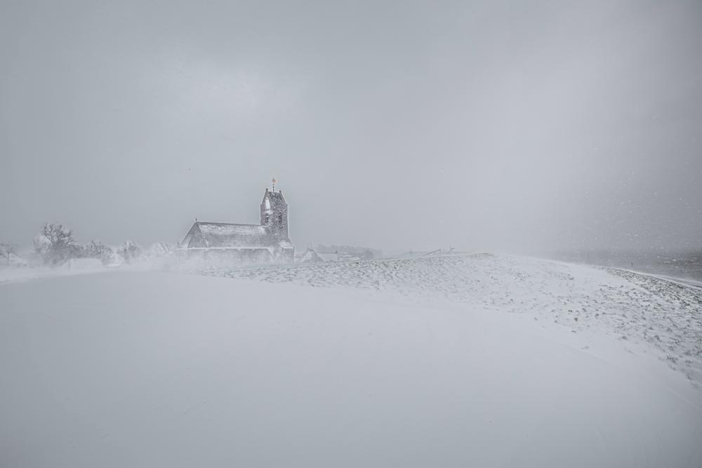 Ook in de tweede week van januari 2026 - volop winter in Wierum, in het noordoosten van Friesland (foto: Marcel Renou)