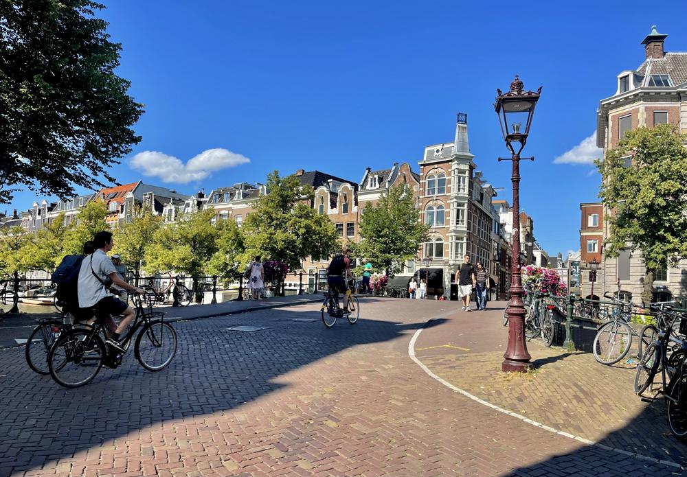 Hogedrukgebied in de zomer geeft vaak wel mooi weer (foto: Arjan Eikelenboom, Amsterdam)